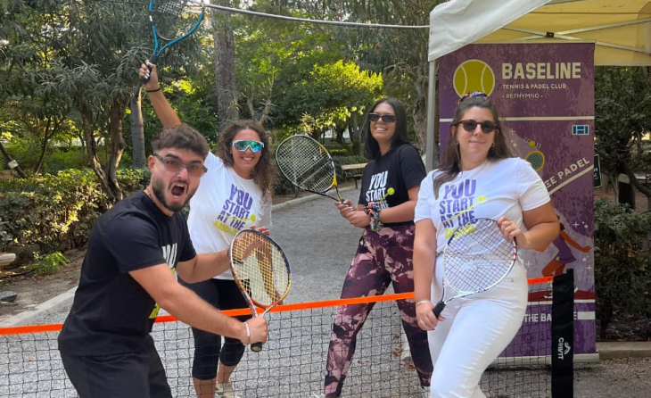 Baseline Tennis &amp; Padel at the "Xamogelo tou Paidiou" Event